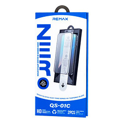 Захисне скло Apple iPhone 15, Remax QS-01C, Звичайне, Чорний