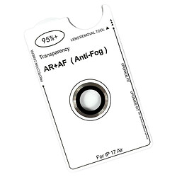 Захисне скло камери Apple iPhone 17 Air, Metal Classic, Звичайне, Срібний