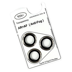 Захисне скло камери Apple iPhone 17 Pro Max, Metal Classic, Звичайне, Срібний