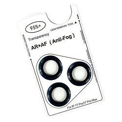 Захисне скло камери Apple iPhone 17 Pro Max, Metal Classic, Звичайне, Синій