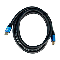 Кабель BXY HDMI - HDMI 2.0V, 1.5 м., Синий