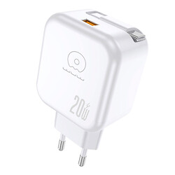 СЗУ WUW C269, З кабелем, Type-C, Білий