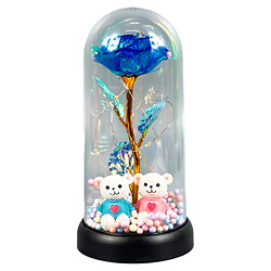 Нічник Вічна троянда, Синій