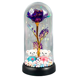 Нічник Вічна троянда, Фіолетовий