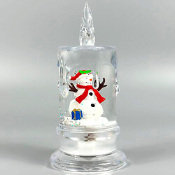 Нічник Різдвяна свічка ART-0609, Прозорий