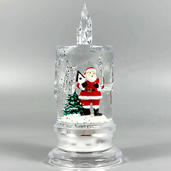 Нічник Різдвяна свічка ART-0609, Прозорий