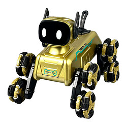 Робот-собака на пульті радіокерування Stunt 8882E, Золотий