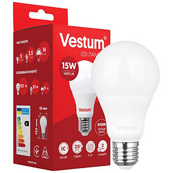 Лампа LED A65 15W 4100K 220V E27