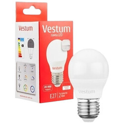 Лампа LED G45 6W 4100K 220V E27