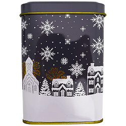 Емкость для сыпучих металлическая квадратная малая