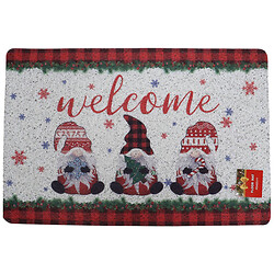 Коврик придверный прямоугольный "Новогодний", 40х60 см