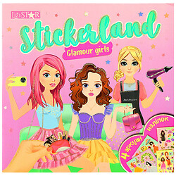 Книга детская издательства LiziSTAR серия "Stickerland", микс, LiziSTAR