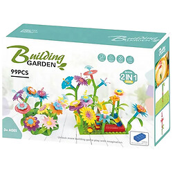 Конструктор дитячий пластиковий "Квіткова композиція"