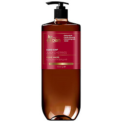 Мыло жидкое EcoLan Сочная вишня, ПЭТ с дозатором, 1000 г