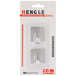 Набір гачків самоклеючі метал (2шт/бліст) R84682 ТОП