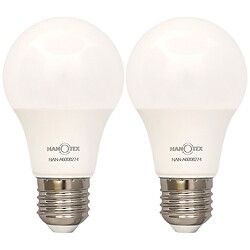 Набір ламп LED NANOTEX A60 8 Вт E27 4100 K 220 В, 2 шт/уп