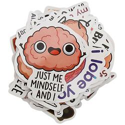 Набір наліпок для скрапбукінгу мікс, 50 шт