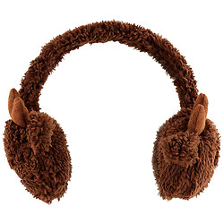 Навушники дитячі хутряні з декором H&S "Оленя"