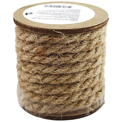 Нитка джутова декоративна для рукоділля на бобіні