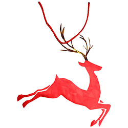 Пакет подарунковий паперовий "Різдвяний", червоний, 31х40х12 см