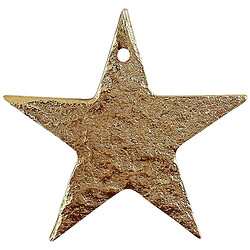 Прикраса ялинкова металева фігурна H&S золотиста, H&S