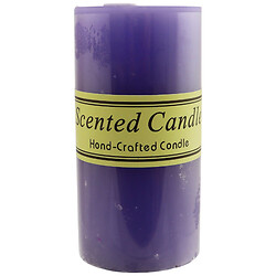 Свеча цилиндрическая ароматизированная цветная в ассортименте, 5х10 см