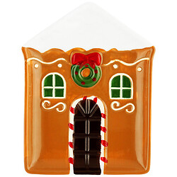 Тарілка порцелянова фігурна "Будиночок", 16х12,5х2 см