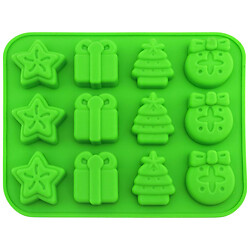 Форма для конфет силиконовая Almo "Подарок", 12 шт/лист