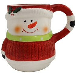 Чашка порцелянова фігурна "Сніговик", 460 мл