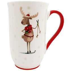 Чашка фарфорова Almo з різдвяним малюнком