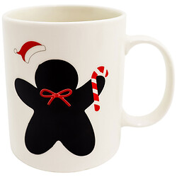 Чашка фарфорова з термомалюнком Almo "Різдвяне печиво", 320 мл