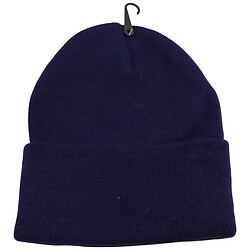 Шапка чоловіча в'язана з відворотом в асортименті