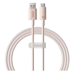 USB кабель Baseus P1036020 Habitat, Type-C, 2.0 м., Розовый