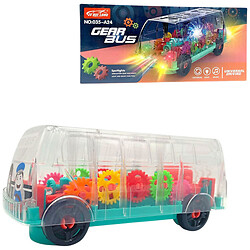 Автобус 3D, подсветка, Mic