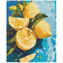 Алмазная мозаика "Лимонное наслаждение", 40х50 см, Origami