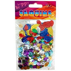 Блесточки, разные формы/цвета, 5гx3 пакетики, Art Studio Of Happiness
