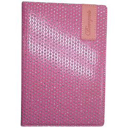 Блокнот Кожзам, А5, 80 листов, клетка, Fresh