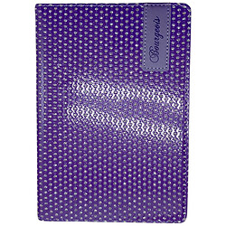 Блокнот Кожзам, А5, 80 листів, клітинка, Fresh