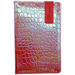 Блокнот, Кожзам, А6, 80 аркушів, червоний градієнт, Fresh