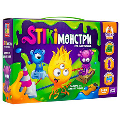 Игра настольная "Стикимонстры", Vladi Toys