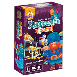 Игра настольная развлекательная "Карррамба пираты", Vladi Toys
