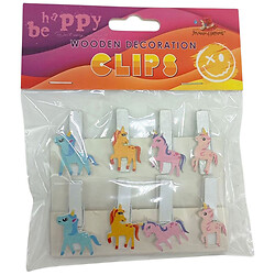 Дерев'яні декоративні затискачі, 8шт, Art Studio Of Happiness