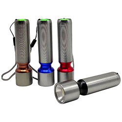 Фонарик светодиодный, алюминиевый корпус, Mic