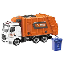 Машина-конструктор "Мусоровоз", инерционная, YIWAN TOYS