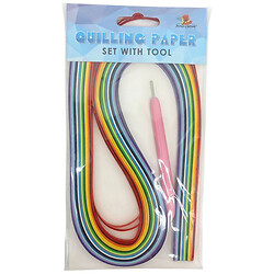 Наборы бумаги для квиллинга,150 листов, 520х5мм, 15цветов, Art Studio Of Happiness