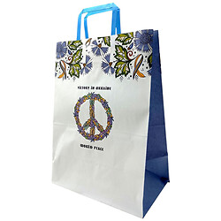 Пакет бумажный с ручками, Крафт, 25х15х34,5, Bourgeois