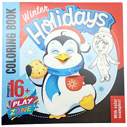 Раскраска "WINTER HOLIDAYS", 200х200 мм, Art Studio Of Happiness