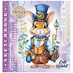 Скетчбук "CUTE RABBIT", 36 аркушів, Bourgeois