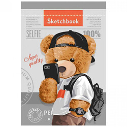 Скетчбук "ВЕДМЕДИК У КЕПЦІ", 36 аркушів, Bourgeois