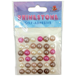Стразы самоклеящиеся, 1,3см, 36шт., Art Studio Of Happiness